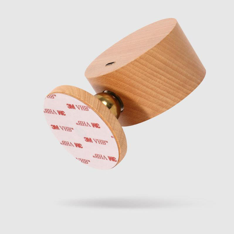 LiteNest | Holzoptik-Lampe mit USB & Magnetfunktion