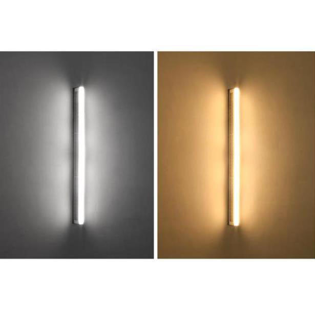 SolarLine | Schlanke Acryl-Wandleuchte für Außen