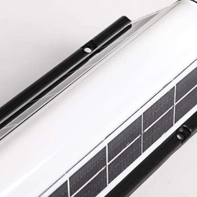 SolarLine | Schlanke Acryl-Wandleuchte für Außen