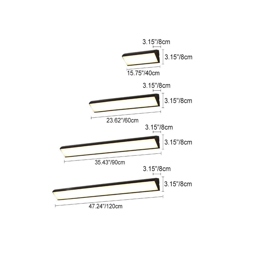 LumaStrip | Elegante Wandbeleuchtung in Schwarz, Weiß & Grau