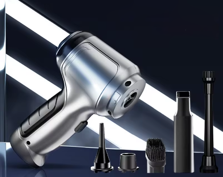 DustBlaster | Mächtigster kabelloser Auto-Staubsauger