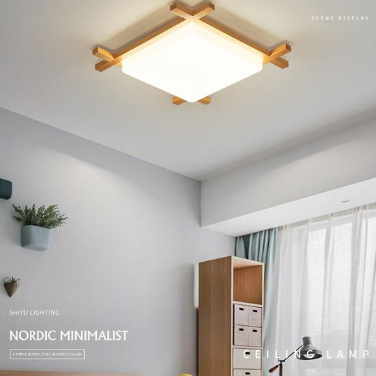 MokuSquare | Moderne LED-Leuchte im Zen-Design