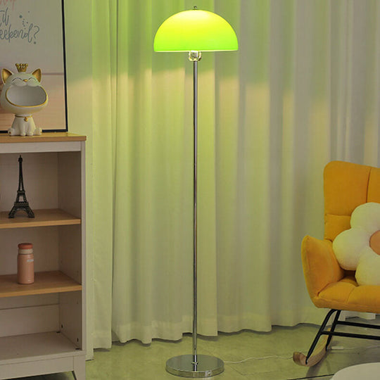 LightBloom | Nordic Vintage Acryl Klar Dom 1-Licht Stehlampe