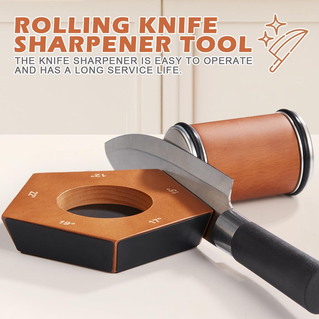 SharpRoll | Manueller Diamant-Rollmesserschärfer