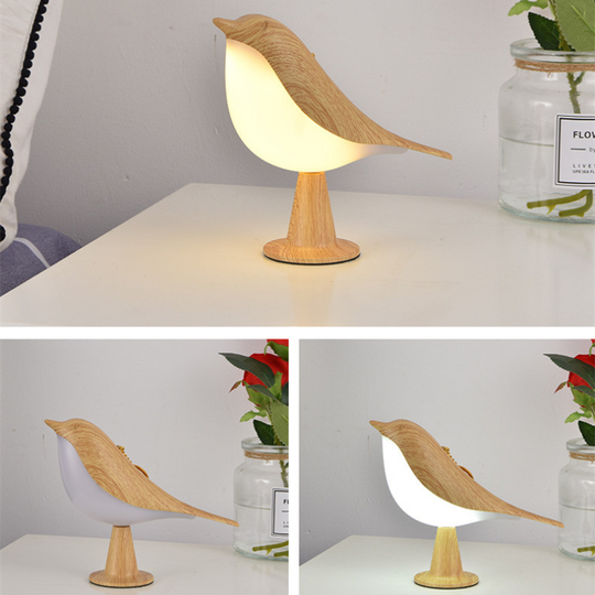 LumiBird | Umweltfreundliche Genopladbare Nachtlampe