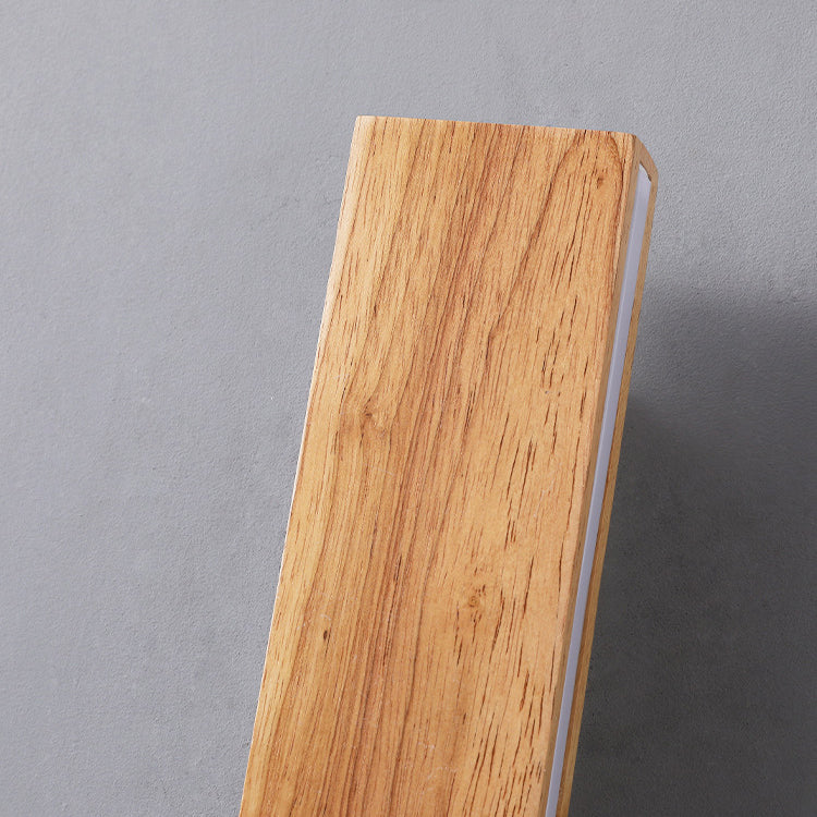 OakBeam | Einfache Wandleuchte aus massivem Holz mit LED