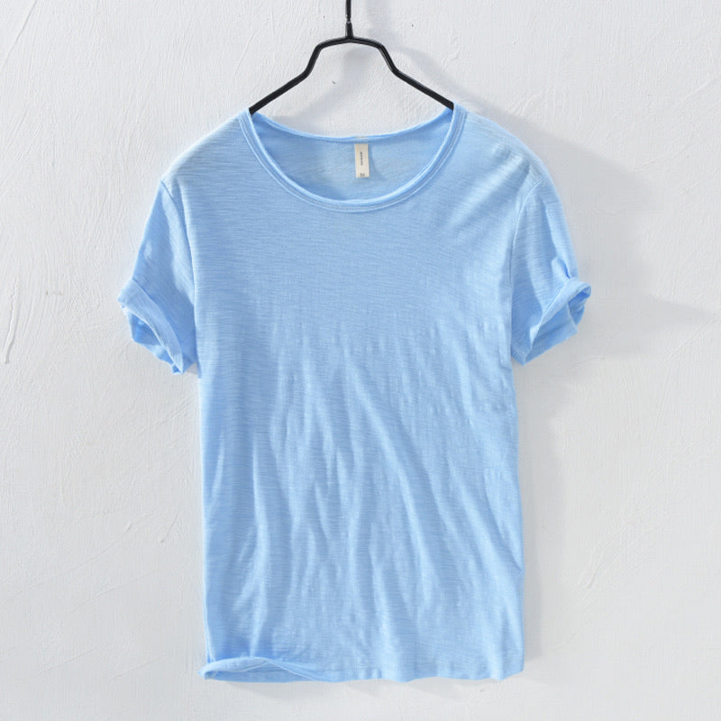 Ashton | T-Shirt mit Rundhalsausschnitt – Weiche Berührung