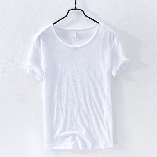 Ashton | T-Shirt mit Rundhalsausschnitt – Weiche Berührung
