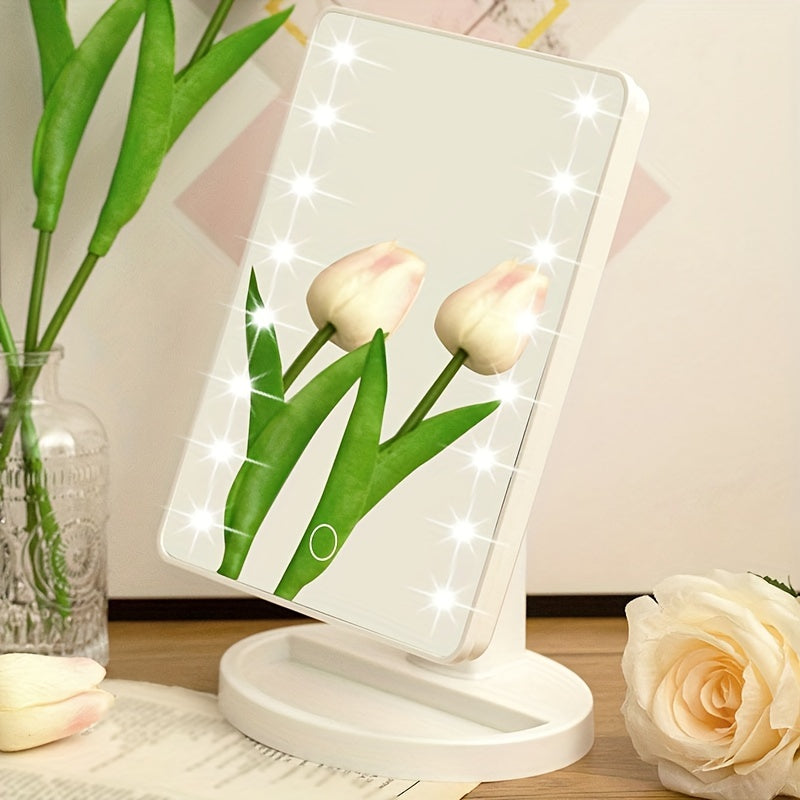 GlowPerfect | 16 LED Verstellbarer Make-up-Spiegel