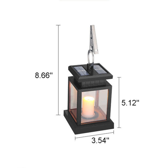 SolarNostalgia | Wetterfeste LED-Laterne im Retro-Look