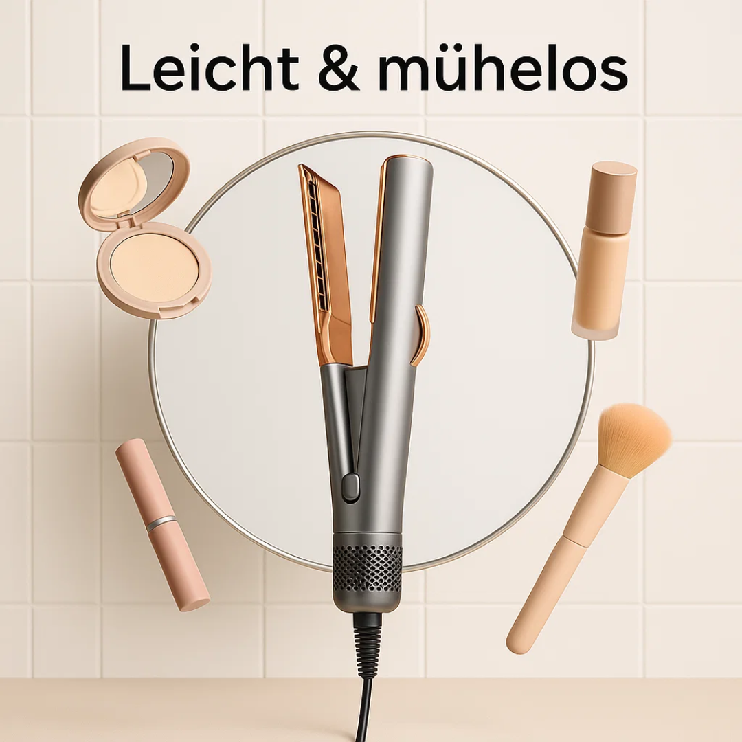 StraightStyler | 2-in-1 Föhn- und Glätteisen für müheloses Haarestyling