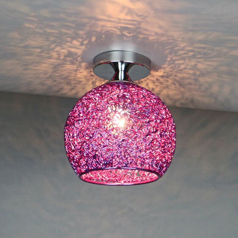 PopLume | Kompakte Deckenlampe im Retro-Farblook