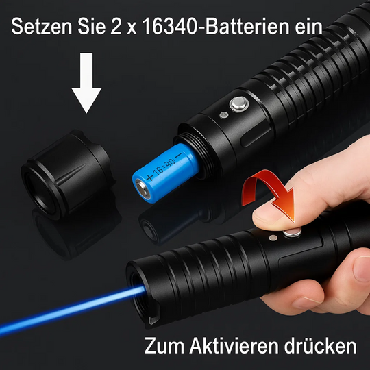 BurningBlue | Ultraheller Laser mit hoher Leistung