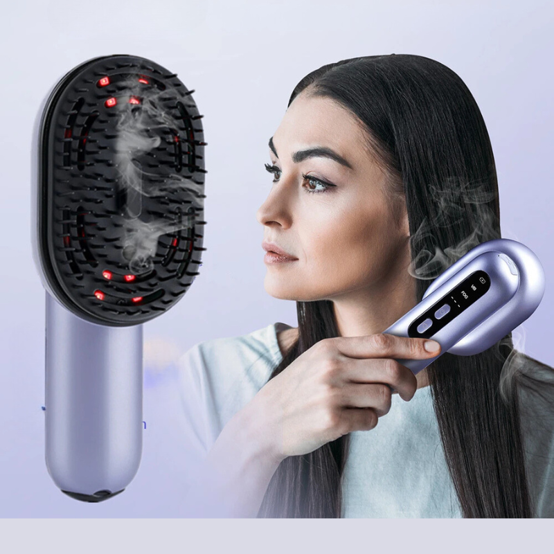 GlowSpray | Kopf-Massagegerät mit Vibration und Haaröl-Applikator