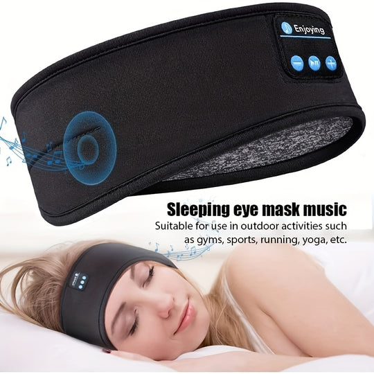 CalmTune | Bluetooth-Stirnband – Weiches & flexibles Design für Entspannung & Reisen