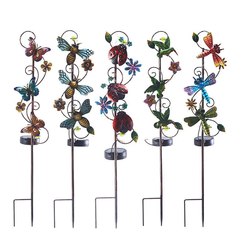 WildLight | Solar Gartenlicht mit Eisenfiguren