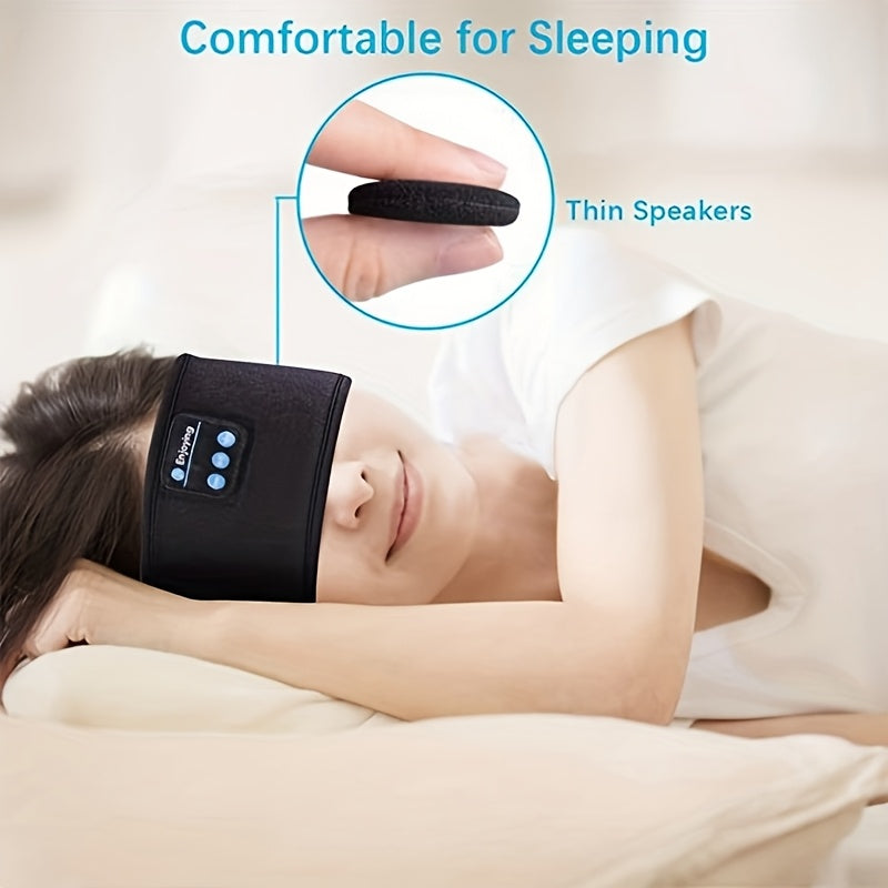 CalmTune | Bluetooth-Stirnband – Weiches & flexibles Design für Entspannung & Reisen