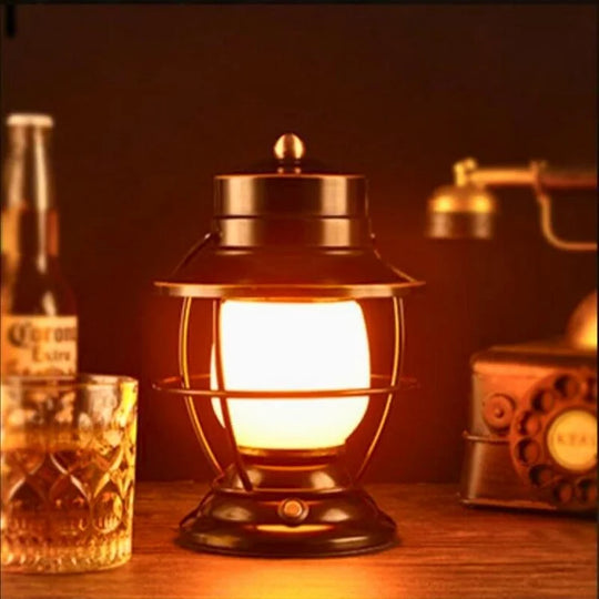 FlamaGlow | LED Campinglaterne – USB wiederaufladbar & einstellbare Helligkeit