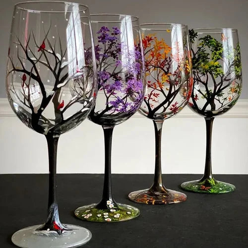 TreeArt | Kunstvolle Baum-Weingläser – Spülmaschinenfest & edel