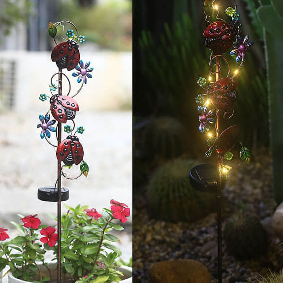 WildLight | Solar Gartenlicht mit Eisenfiguren