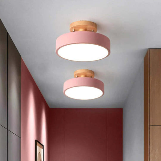 TimberRay | Deckenleuchte – Moderne LED-Technik mit Holzfinish