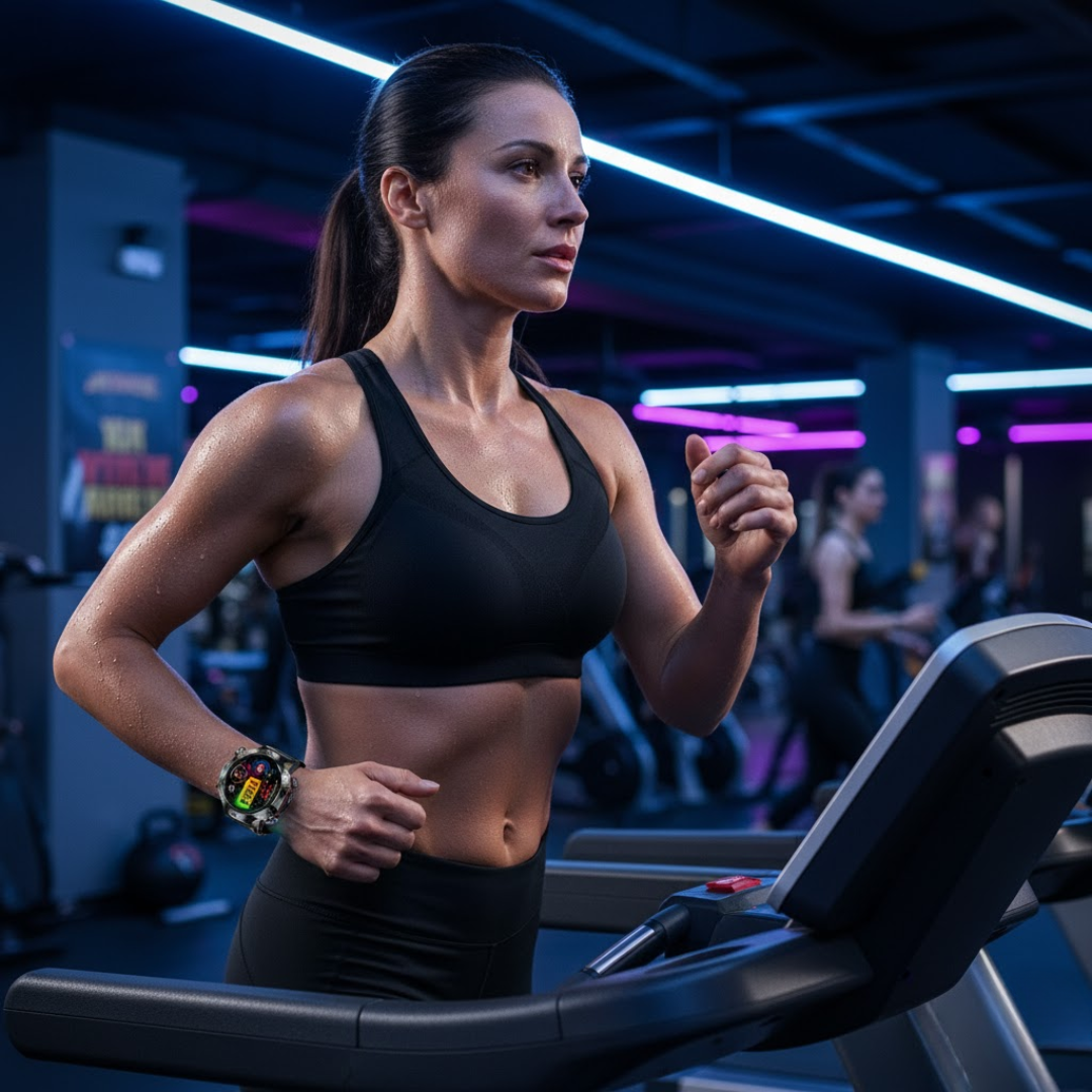 BioMonitor | EKG Smartwatch – Blutdruck, Zucker & Fitness-Tracking