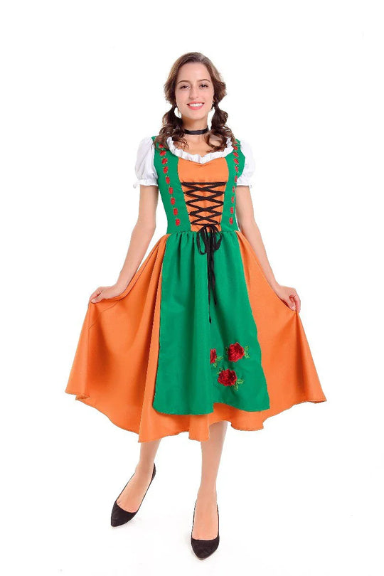 AlpenLise | Einzigartige Damen-Tracht mit Schürze und Bluse