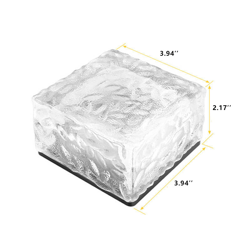 SparkTile | Dekoratives Solarlicht im Glasziegel-Look