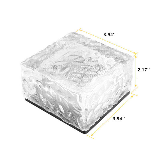 SparkTile | Dekoratives Solarlicht im Glasziegel-Look