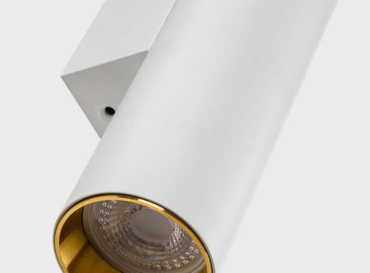 TwinRay | Zylindrische LED-Wandleuchte aus Aluminium