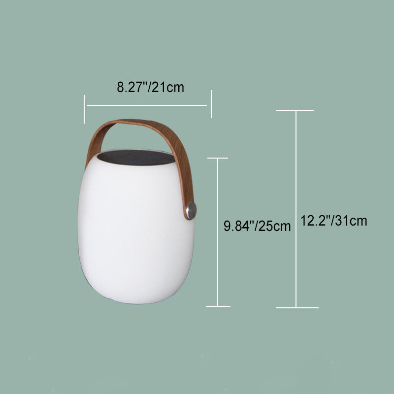 GlowBasket | Tragbare LED-Solarlaterne für draußen