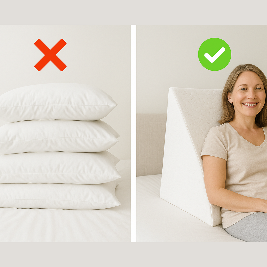 RestAngle | Orthopädisches Keilkissen – Reflux- & Genesungslinderung