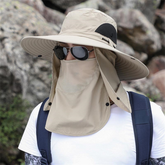 ShadeMate | Leichter Sonnenhut mit breiter Krempe