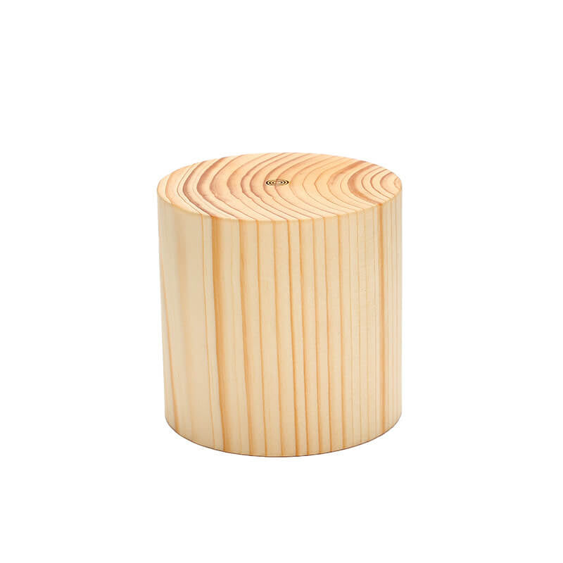 NoctiWood | Kreative Holz LED Touch Nachttischlampe