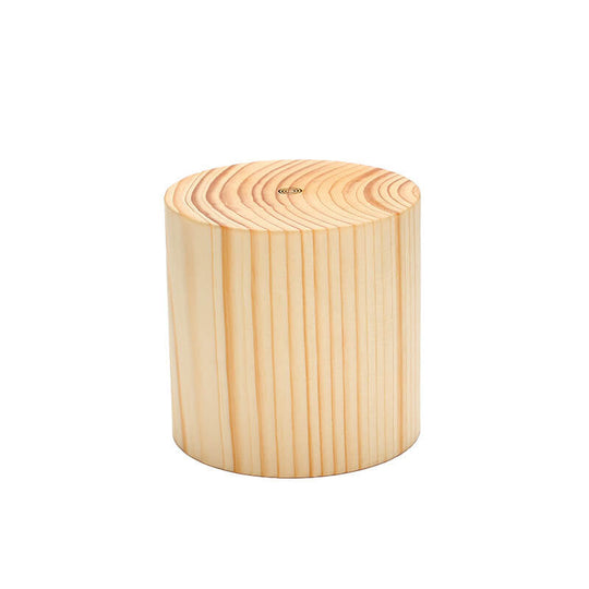 NoctiWood | Kreative Holz LED Touch Nachttischlampe