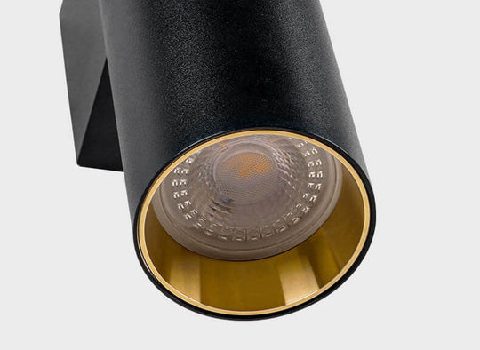 TwinRay | Zylindrische LED-Wandleuchte aus Aluminium