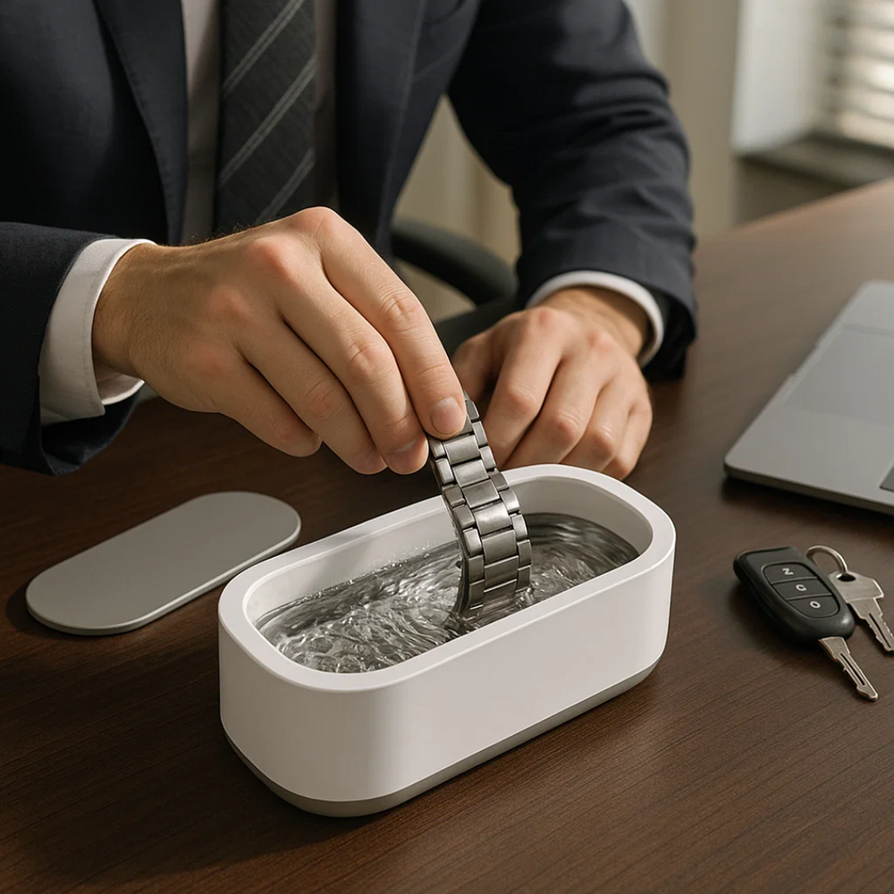 CleanSonic |  Ultraschallreinigungsgerät  für Brillen & Schmuck