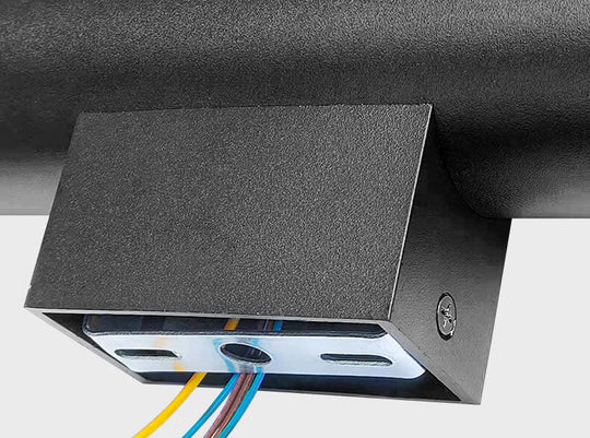 TwinRay | Zylindrische LED-Wandleuchte aus Aluminium