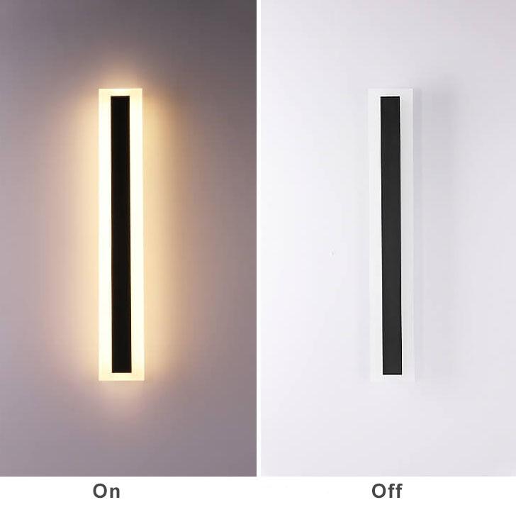 AquaBar | Wasserdichte LED-Außenwandleuchte in Balkenform