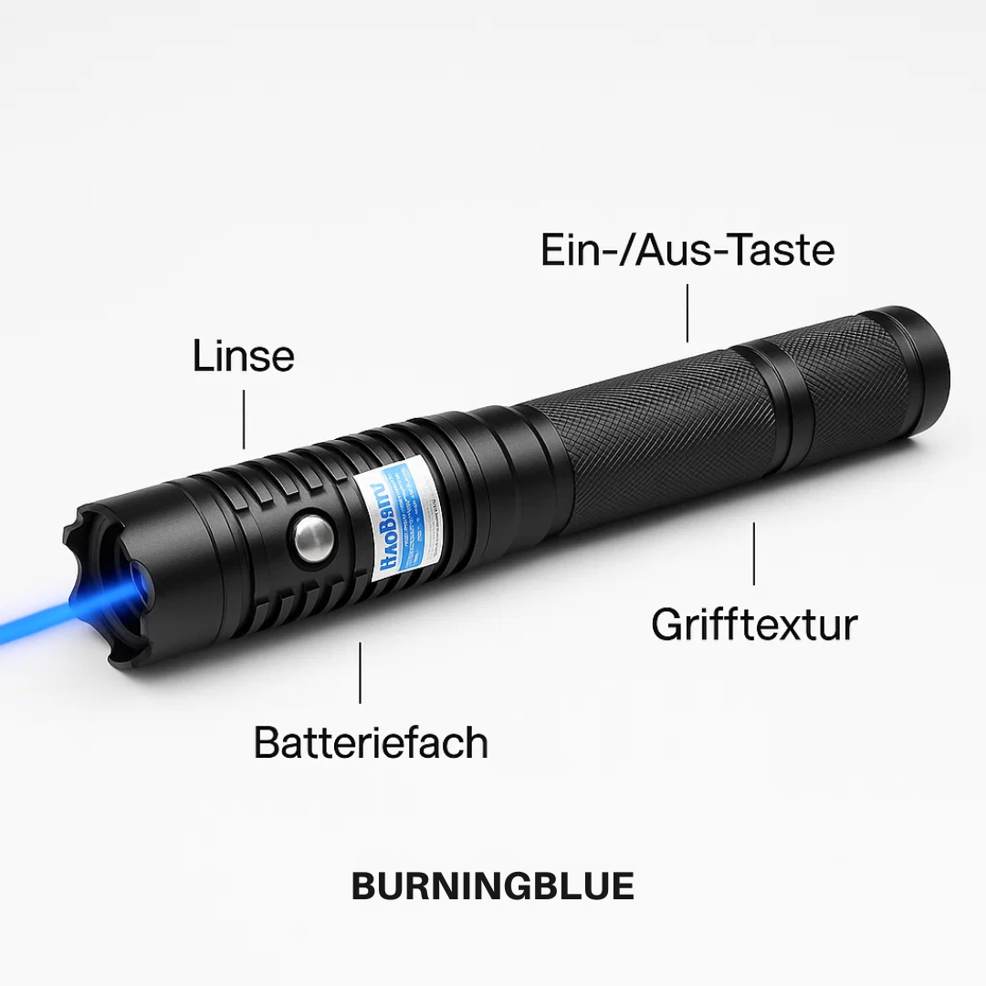 BurningBlue | Ultraheller Laser mit hoher Leistung