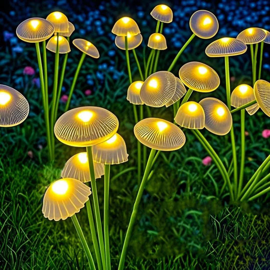 StarStem | Solar Wackelpilz Garten Dekor Lichter