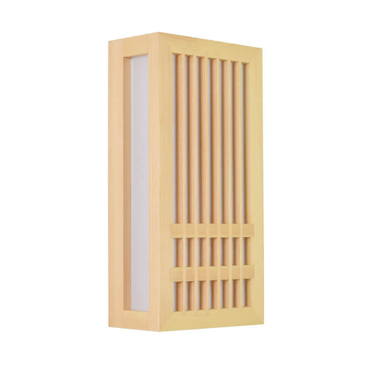 ShizuLight | Japanische LED-Wandleuchte aus Holz