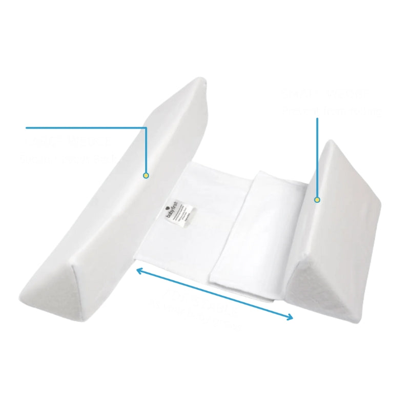SafeSleep | Babykissen – Sichere Anti-Roll-Funktion für einen ruhigen Schlaf