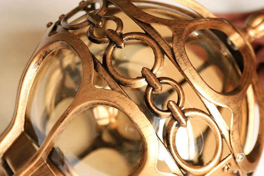 SteelShine | Robuste Globe-Hängelampe für draußen