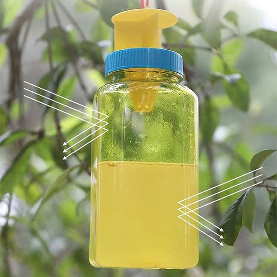 TrapFruit | Wiederverwendbare Fruchtfliegenfalle Flasche