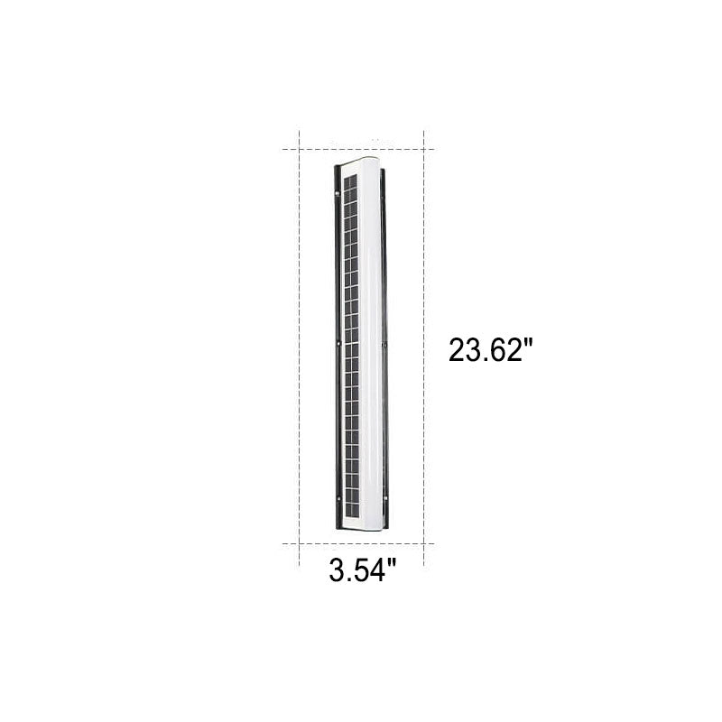 SolarLine | Schlanke Acryl-Wandleuchte für Außen