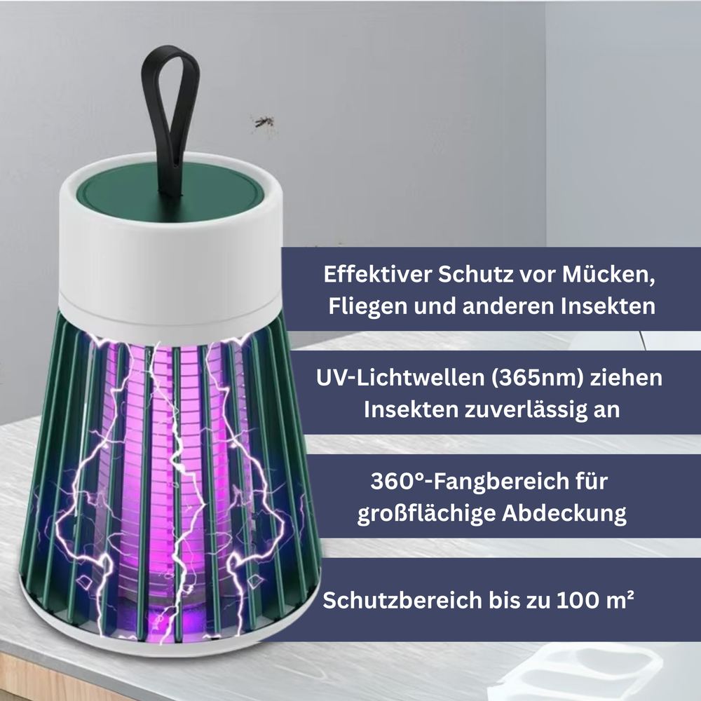 ShieldGo | Effektive USB-Insektenfalle für Zuhause & Reisen