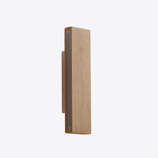 MonoBeam | Schwenkbare Minimal-Wandleuchte aus Holz