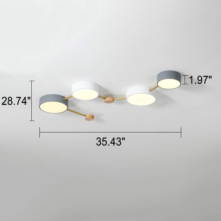 ArcoNordic | Massivholz LED-Leuchte im modernen Stil