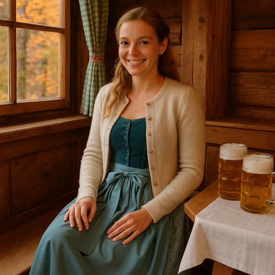 Trachtenzauber | Damen-Dirndlkleid im Eleganten Vintage-Stil